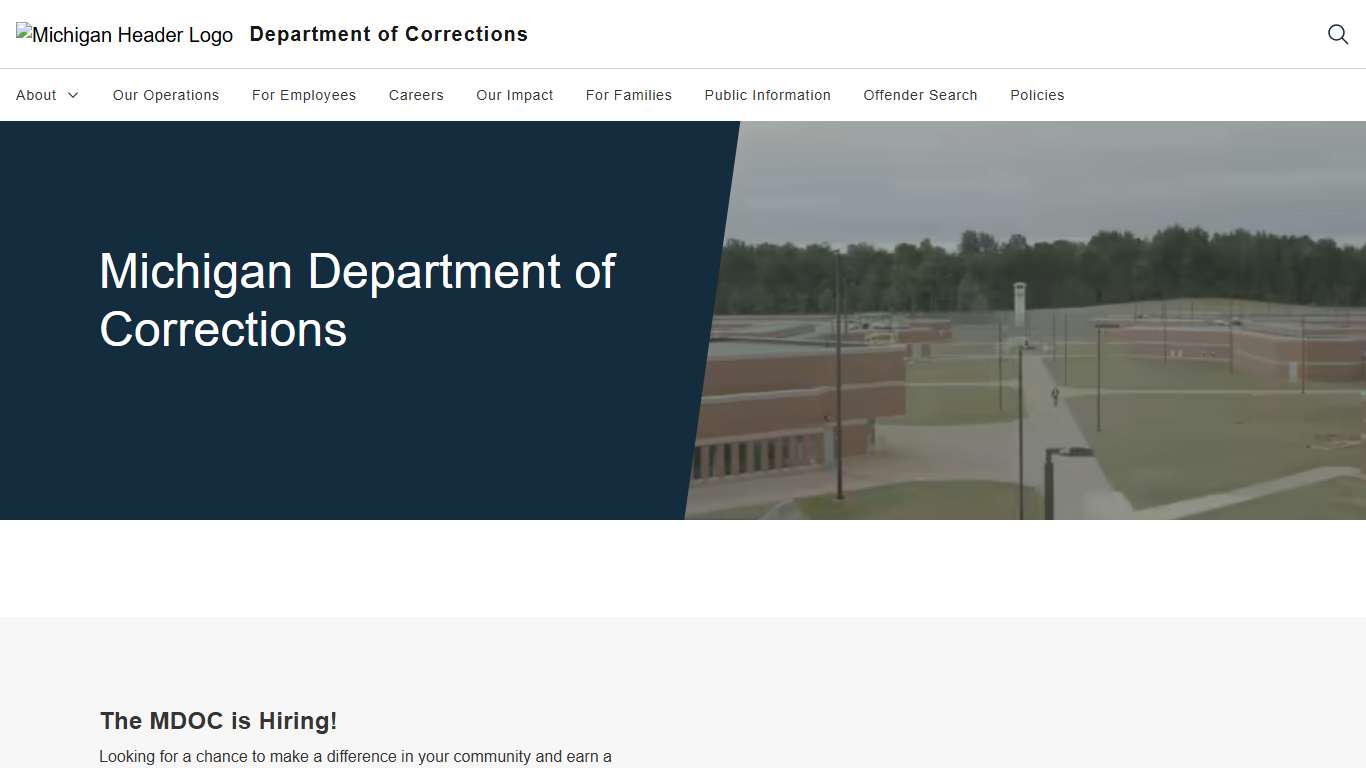 Michigan Department of Corrections